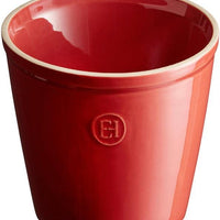 Emile Henry - 5.5" Ceramic Burgundy Utensil Holder - 340218
