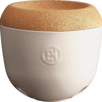 Emile Henry - 5.7" x 5.3 Argile/Clay Garlic Pot - 028763