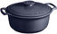 Emile Henry - 6 Qt Sublime Medium Indigo Round Stewpot - 91664760