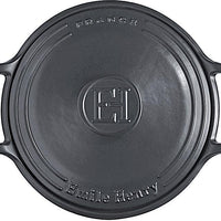 Emile Henry - 6 Qt Sublime Medium Slate Round Stewpot - 91774760