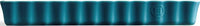 Emile Henry - 6" x 14" Ceramic Blue/Calanque Slim Rectangular Tart Dish - 606034