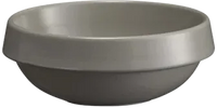 Emile Henry - 6.3" Pearl Grey Ceramic Individual Bowl with 0.6 L Capacity - 91123206