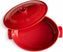Emile Henry - 6.3 QT Ceramic Burgundy Oval Stewpot - 344560 - DISCONTINUED