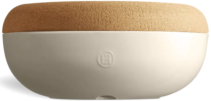 Emile Henry - 6.5 L Argile Large Ceramic Deep Storage Bowl - 91028765