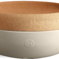 Emile Henry - 6.5 L Argile Large Ceramic Deep Storage Bowl - 91028765