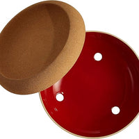 Emile Henry - 6.5 L Ceramic Burgundy Large Storage Bowl - 348765