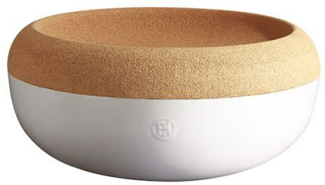 Emile Henry - 6.5 L Ceramic White Chalk Large Storage Bowl - 108765