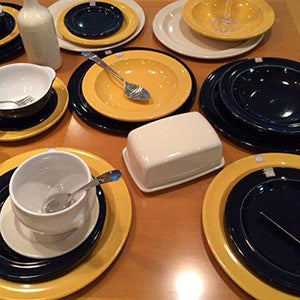 Emile Henry - 6.7" x 4.7" x 2.7" Ceramic Farine/White Butter Dish - 110225