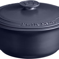 Emile Henry - 7.5 Qt Sublime Large Indigo Round Stewpot - 91664770