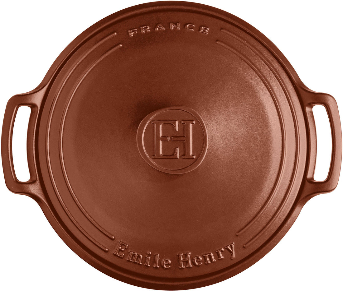 Emile Henry - 7.5 Qt Sublime Large Sienna Round Stewpot - 91144770 - DISCONTINUED