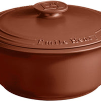 Emile Henry - 7.5 Qt Sublime Large Sienna Round Stewpot - 91144770 - DISCONTINUED