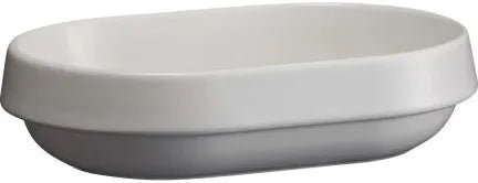 Emile Henry - 8.1" Chalk White Ceramic Individual Dish with 0.6 L Capacity - 91103207