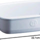 Emile Henry - 8.5" x 5.5" Ceramic Farine/White Individual Baking Dish - 119649