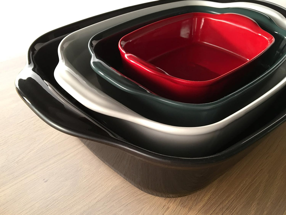 Emile Henry - 8.5" x 5.5" Ceramic Farine/White Individual Baking Dish - 119649