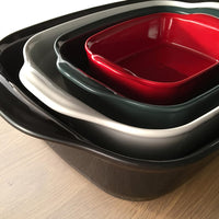 Emile Henry - 8.5" x 5.5" Ceramic Farine/White Individual Baking Dish - 119649