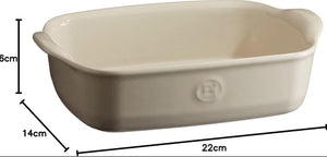 Emile Henry - 8.7" x 5.5" Argile/Clay Individual Baking/Oven Dish - 029649