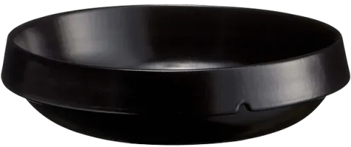 Emile Henry - 9.8" Black Ceramic Round Dish with 1.8 L Capacity - 91713218