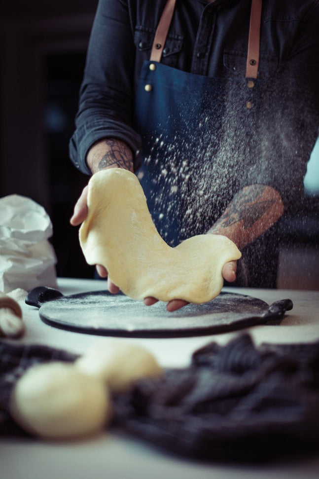 Emile Henry - BARBECUE 14.5" Ceramic Charcoal/Fusain Pizza Stone - 797514