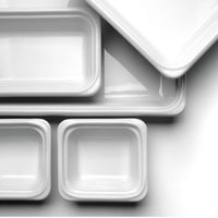 Emile Henry - Chalk White Ceramic Full Size Insert Pan with 6.4 L Capacity - 91053401