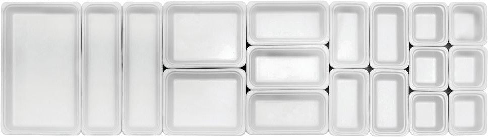 Emile Henry - Chalk White Ceramic Full Size Insert Pan with 6.4 L Capacity - 91053401
