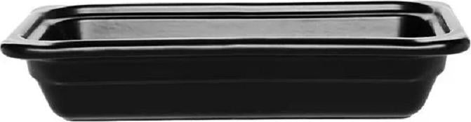 Emile Henry - Coal Black 1/3 Size Insert Pan with 1.2 L Capacity - 91713417