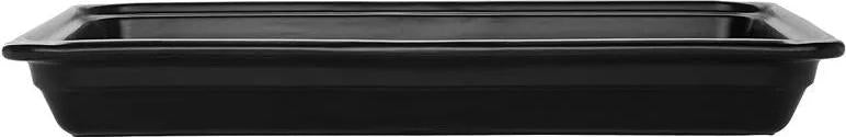 Emile Henry - Coal Black Ceramic Full Size Insert Pan with 6.4 L Capacity - 91713401