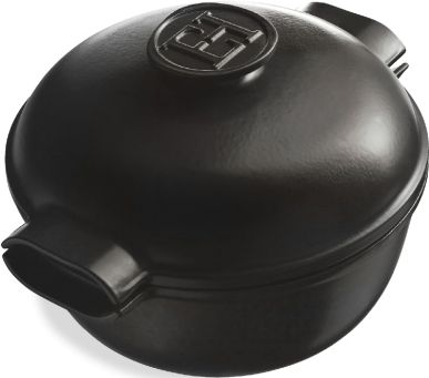 Emile Henry - DELIGHT 2 L Ceramic Slate Small Casserole - 776620