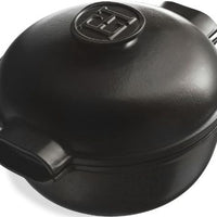 Emile Henry - DELIGHT 2 L Ceramic Slate Small Casserole - 776620