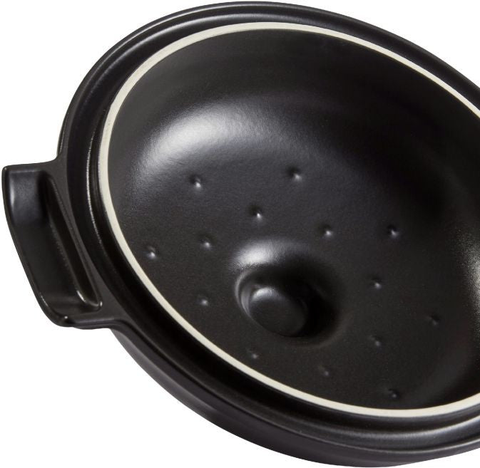 Emile Henry - DELIGHT 2 L Ceramic Slate Small Casserole - 776620