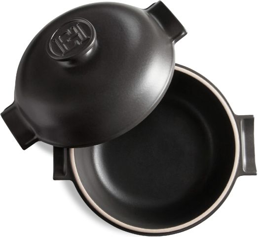 Emile Henry - DELIGHT 2 L Ceramic Slate Small Casserole - 776620