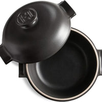 Emile Henry - DELIGHT 2 L Ceramic Slate Small Casserole - 776620