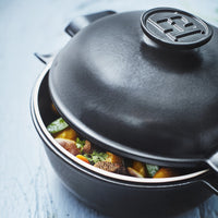 Emile Henry - DELIGHT 2 L Ceramic Slate Small Casserole - 776620