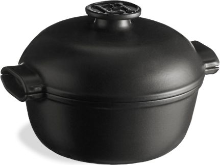 Emile Henry - DELIGHT 2 L Ceramic Slate Small Casserole - 776620