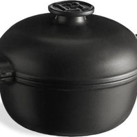 Emile Henry - DELIGHT 2 L Ceramic Slate Small Casserole - 776620