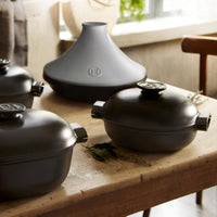 Emile Henry - DELIGHT 2.1 QT Ceramic White Lid Delight Tagine - 776626