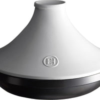 Emile Henry - DELIGHT 2.1 QT Ceramic White Lid Delight Tagine - 776626