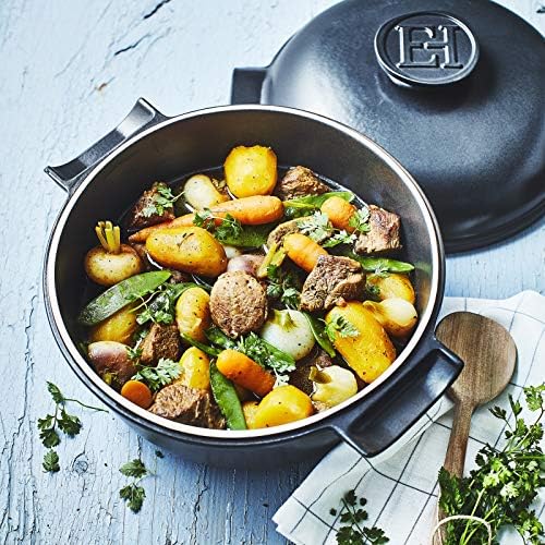 Emile Henry - DELIGHT 4 L Ceramic Slate Casserole - 776640