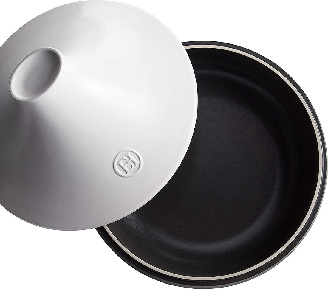 Emile Henry - DELIGHT 4.2 QT Ceramic White Lid Tagine - 776632