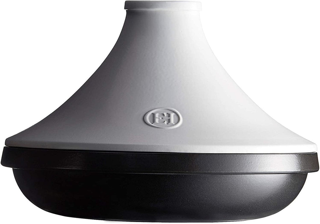 Emile Henry - DELIGHT 4.2 QT Ceramic White Lid Tagine - 776632