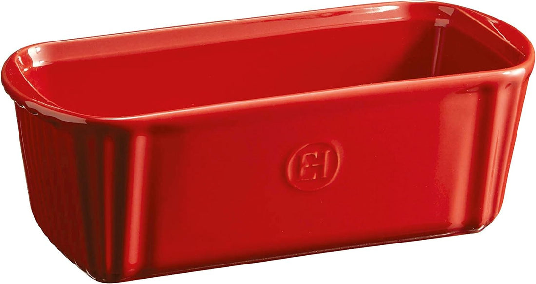 Emile Henry - DOUCEUR 2.1 QT Ceramic Burgundy Loaf Pan - 346180