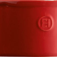 Emile Henry - DOUCEURS 9" x 8.2" Ceramic Burgundy Souffle Baking Dish - 346880