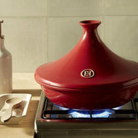 Emile Henry - FLAME 3.7 QT Charcoal/Fusain Tagine - 795632