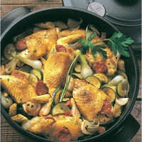 Emile Henry - FLAME 4.2 QT Ceramic Charcoal/Fusain Round Stewpot - 794540