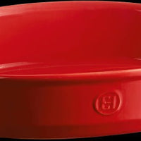 Emile Henry - ULTIME 13.7" x 8.8" Burgundy Oval Baking Dish - 349052
