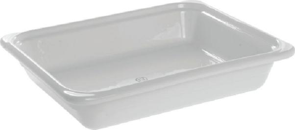 Emile Henry - White Ceramic Half Size Insert Pan with 3.2 L Capacity - 91053426 - DISCONTINUED