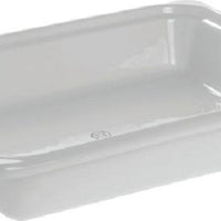 Emile Henry - White Ceramic Half Size Insert Pan with 3.2 L Capacity - 91053426 - DISCONTINUED