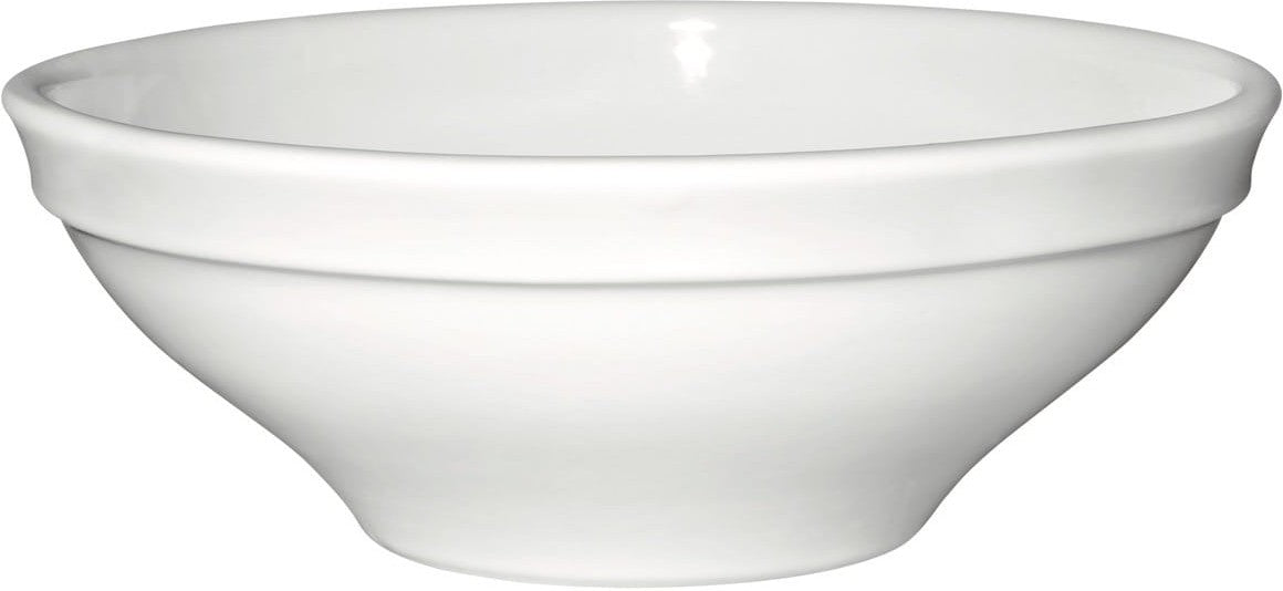 Emile Henry White Gastron Salad Bowl 053428 ChefSupplies.ca