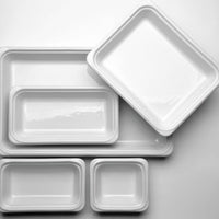 Emile Henry - White Half Size Insert Pan with 4.6 L Capacity - 91053462