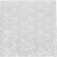 Enjay Converters - 10" x 10.25" Square Silver Cake Board, 24/cs - 1/4-10SS24