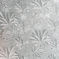 Enjay Converters - 1/2" x 12.25" Square Silver Cake Board, 24/cs - 1/4-12SS24